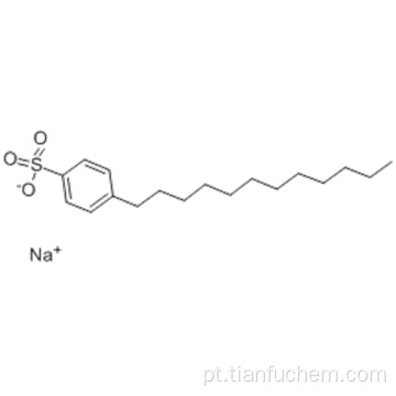 Ácido benzenossulfónico, dodecil-, sal de sódio (1: 1) CAS 25155-30-0